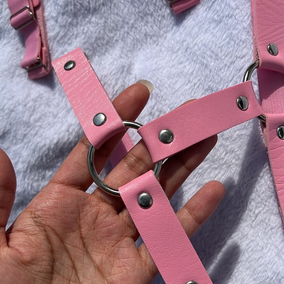 Pink Adjustable Thigh Belt Set NWOT - Picture 4 of 6